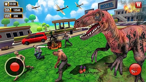 モンスター恐竜シミュレーター シティランペイジ Amazon Co Jp Appstore For Android