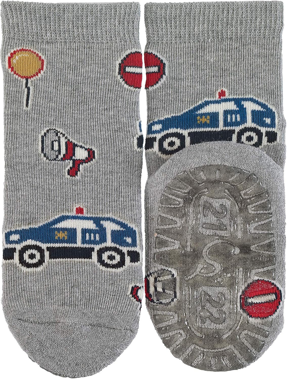 Sterntaler Baby Boys Fli Speed Socks, Size: 2.5, Silver Socks, Grey (Silber Melange 542), 6-9 Months (Manufacturer Size: 18) - Image 3