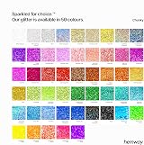 Hemway Fluorescent Orange Glitter Shaker 130g Chunky Glitter view 5