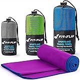 Zoegate Mikrofaser Handtücher S/XL/XXL - Saugstarkes Reisehandtuch Sport Strand