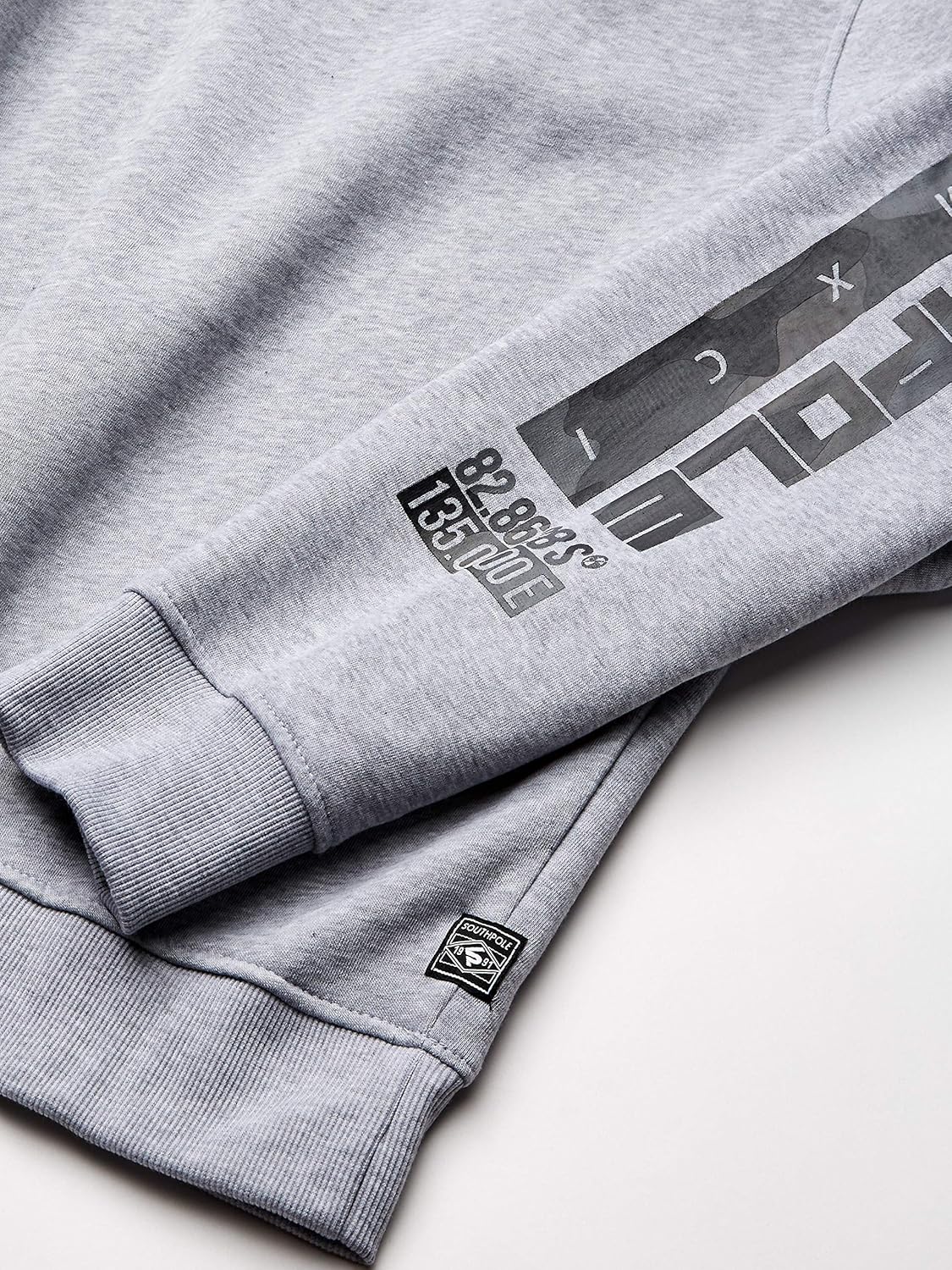 Southpole Men's Fleece Crewneck Sweatshirt: Clothing