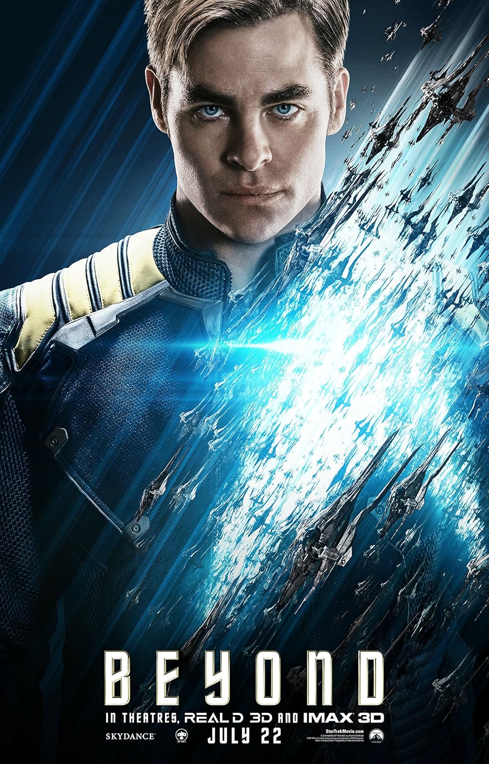 Star Trek Beyond Movie Poster Limited Print Photo Chris Pine Zoe Saldana Size 24x36 #1