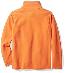 Amazon Essentials Boys' Polar Fleece Full-Zip Mock