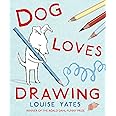 DOG LOVES DRAWING