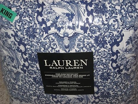 Buy Ralph Lauren Porcelain Blue Complete 4 Pc Set Tamarind King
