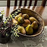 Heritage Lace Farmhouse 10"-14" Wood Bowl