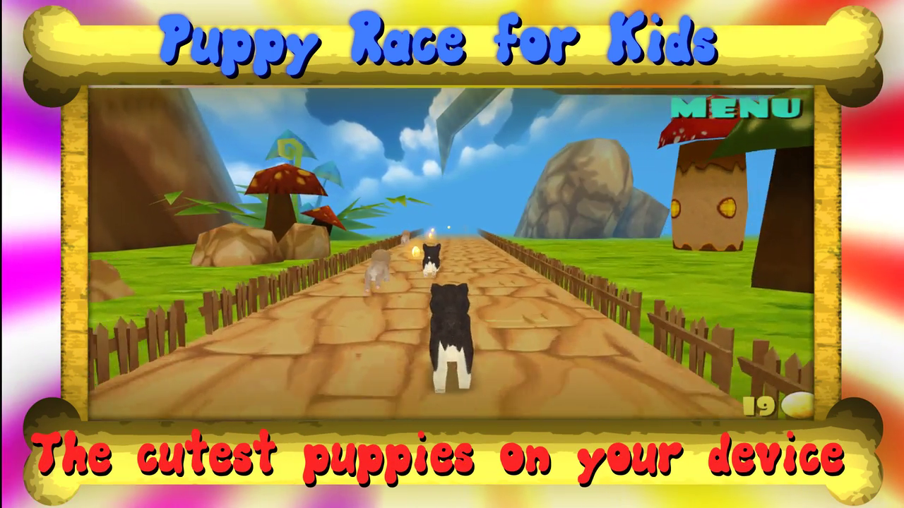 Aplicación Puppy Race for Kids en Amazon Appstore