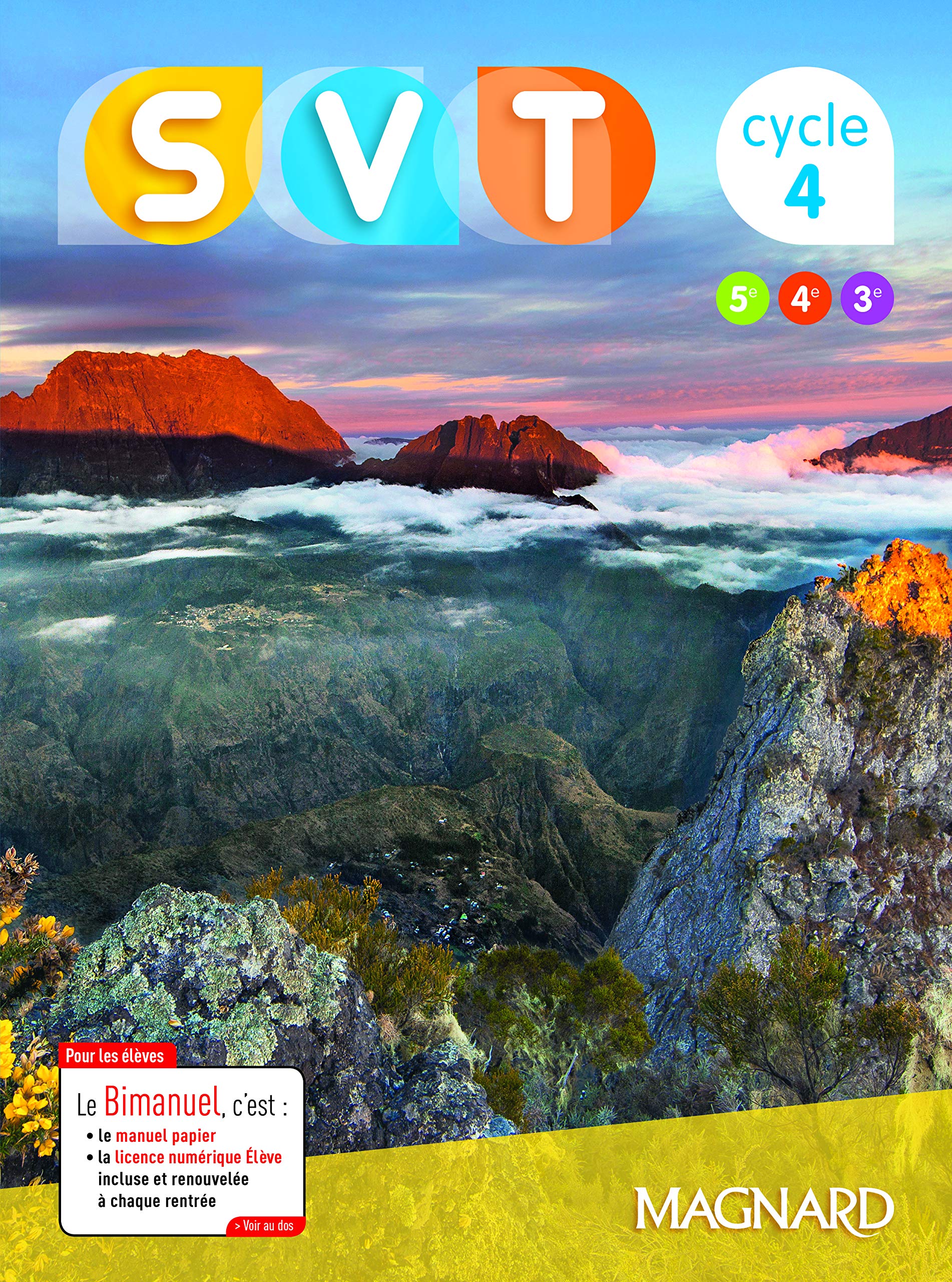 Svt Sciences De La Vie Et De La Terre Cycle 4 5e 4e 3e Collectif Amazon Com Books