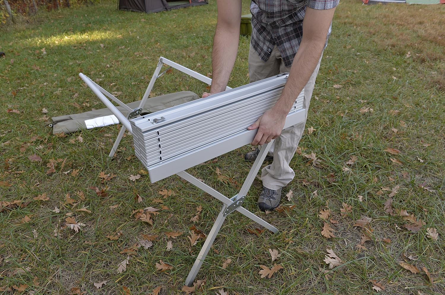 ALPS Mountaineering Dining Table XL, Silver (8353011) : Camping Tables : Sports & Outdoors
