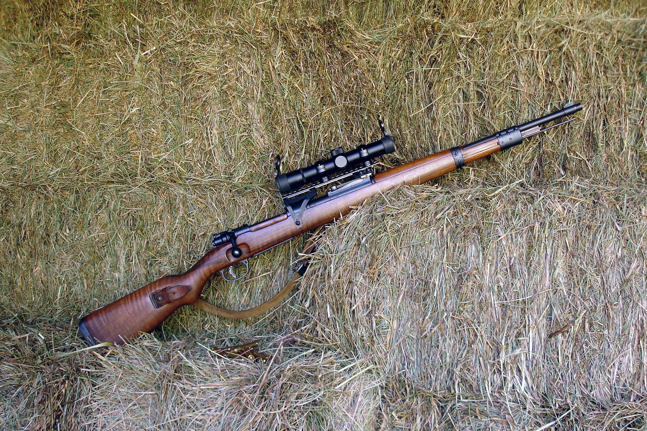 Brass Stacker MK98SSM Scout Scope Mount for Mauser K98, M24/47, M48, VZ