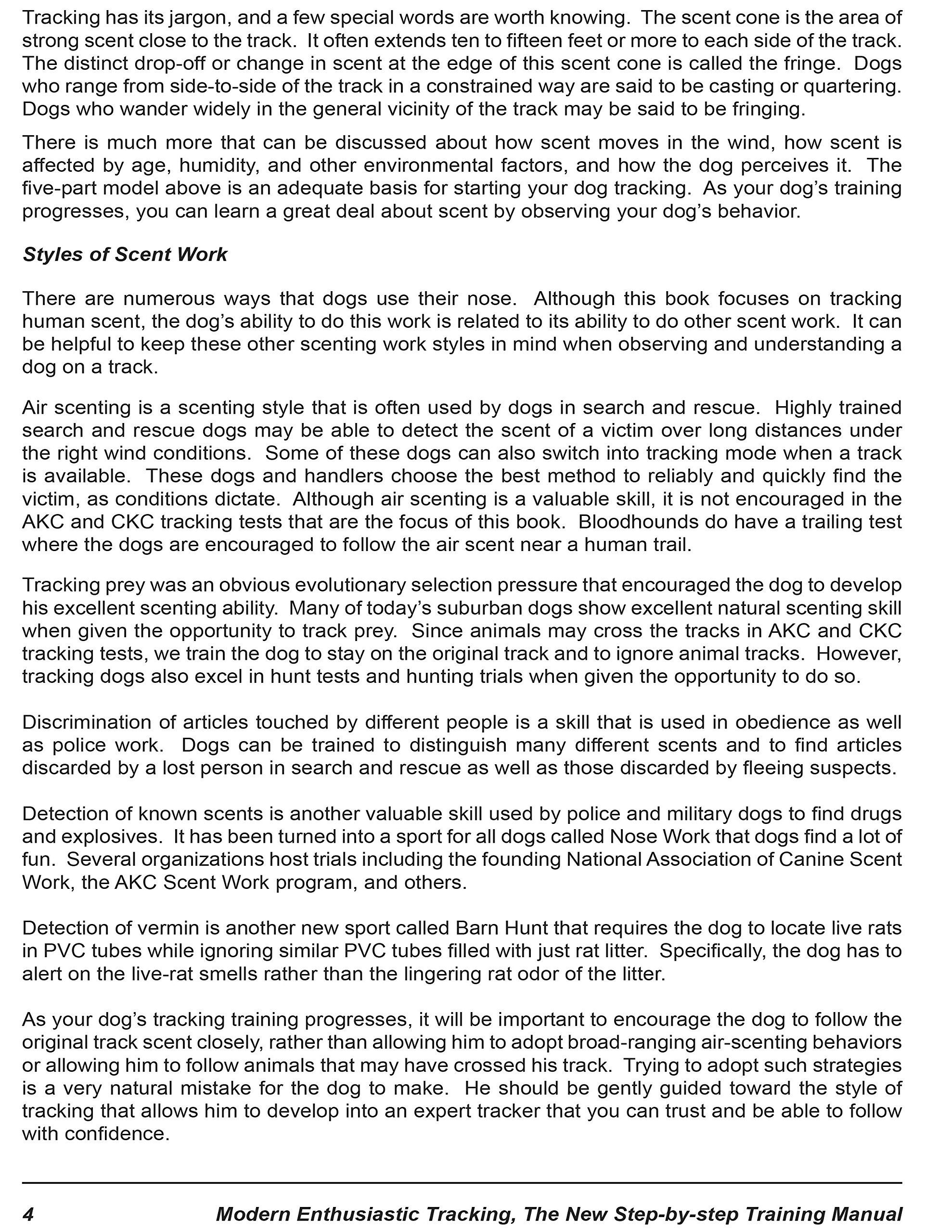 Modern Enthusiastic Tracking, The New Step-by-Step Training Handbook:  William (Sil) Sanders: 9781892119216: Amazon.com: Books