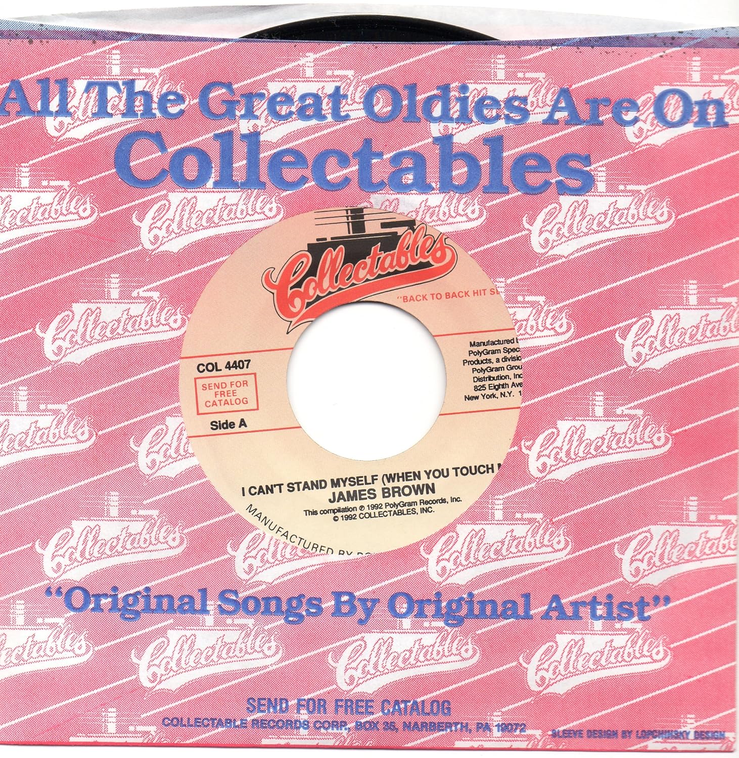 James Brown I Can't Stand Myself( When You Touch Me)b/w= There Was a