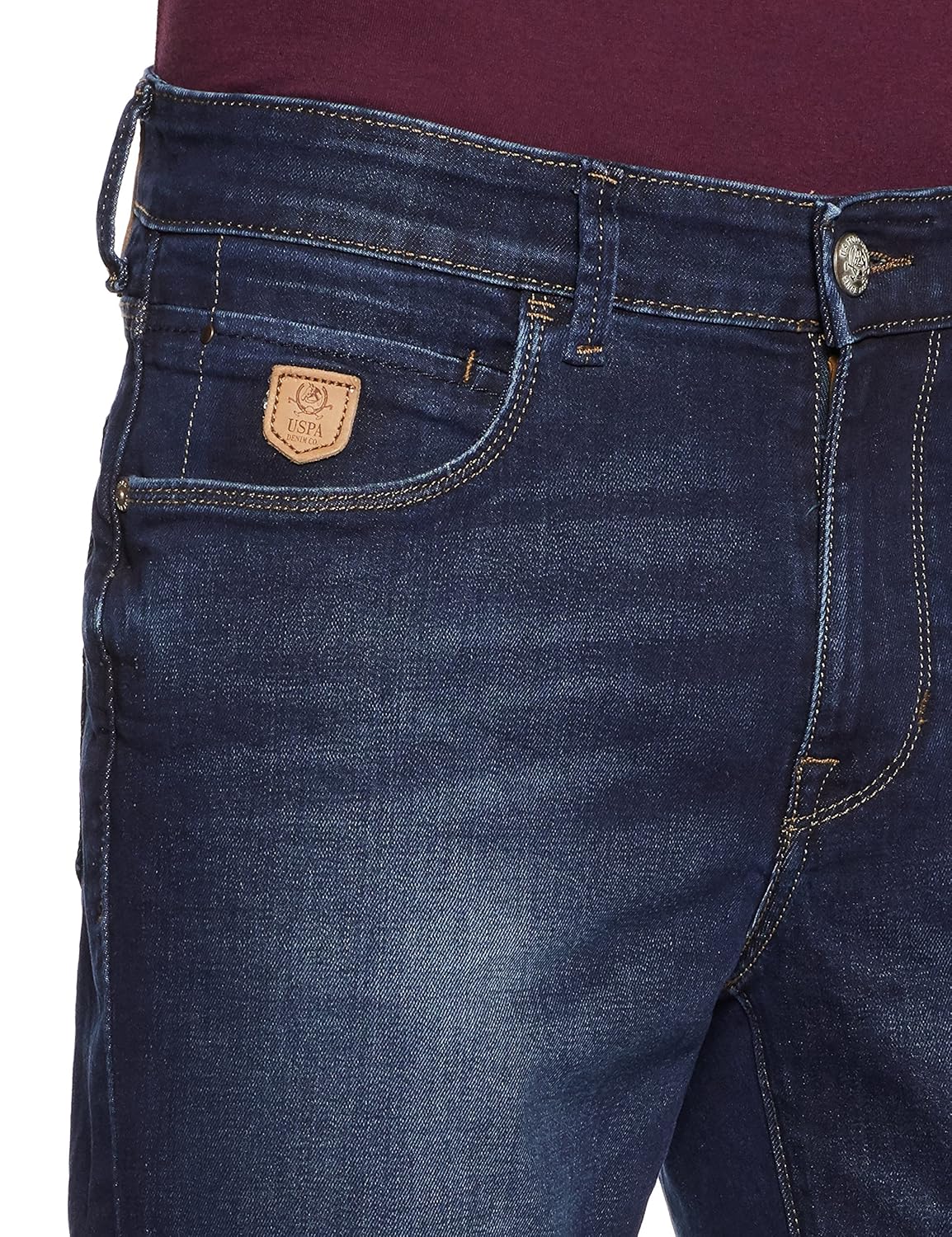 us polo association men's tapered fit jeans
