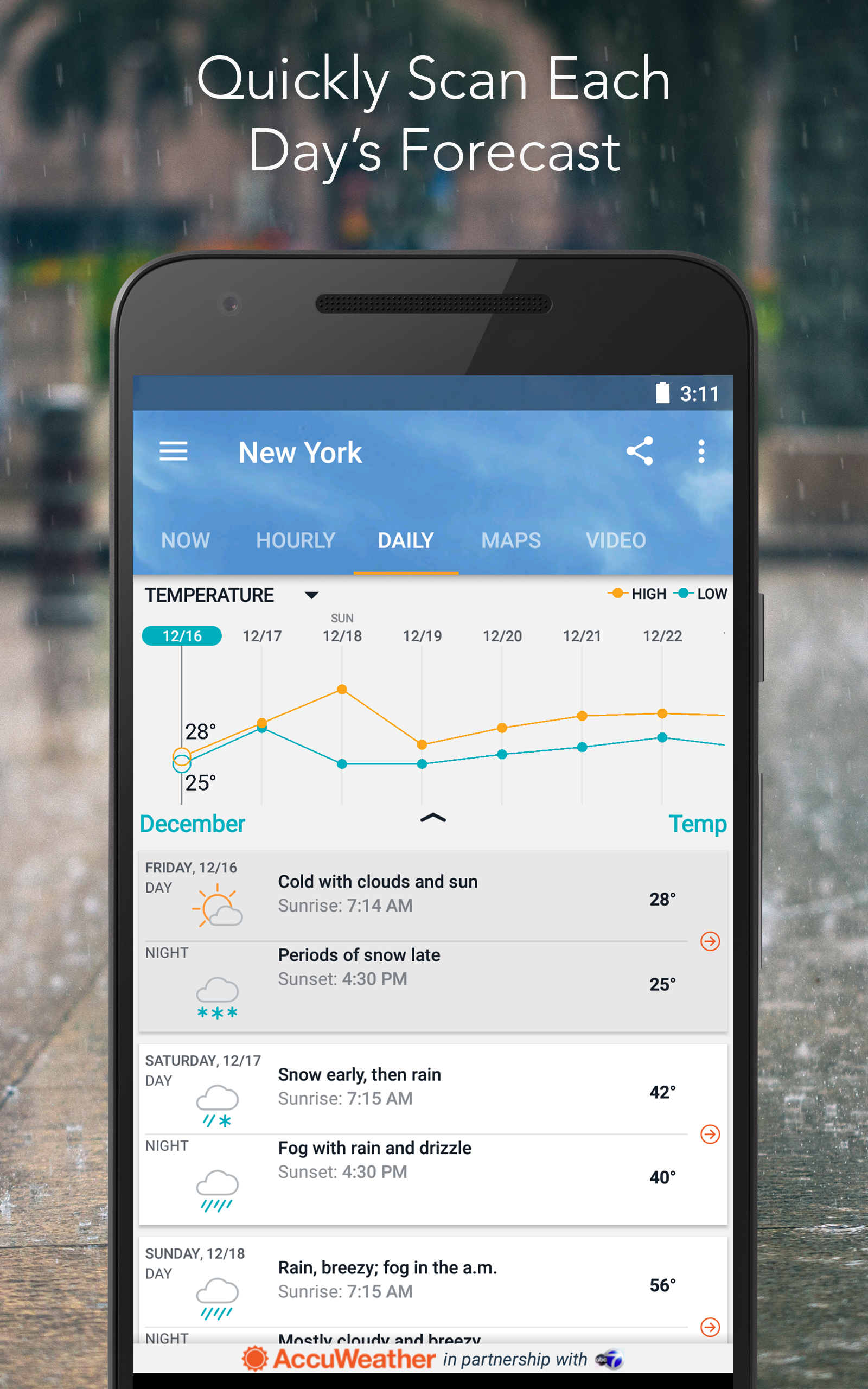 AccuWeather Platinum with Superior AccuracyTM - Thumbnail 5