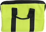 RYOBI Green Contractor Bag Wide Mouth Collapsible Full Top Zipper Cross view 3