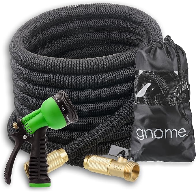 Amazon.com : Gnome Platinum Garden Water Hose | Expandable, Flexible