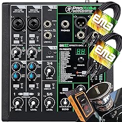 Mackie ProFX6v3 6-Channel Mixer with USB and