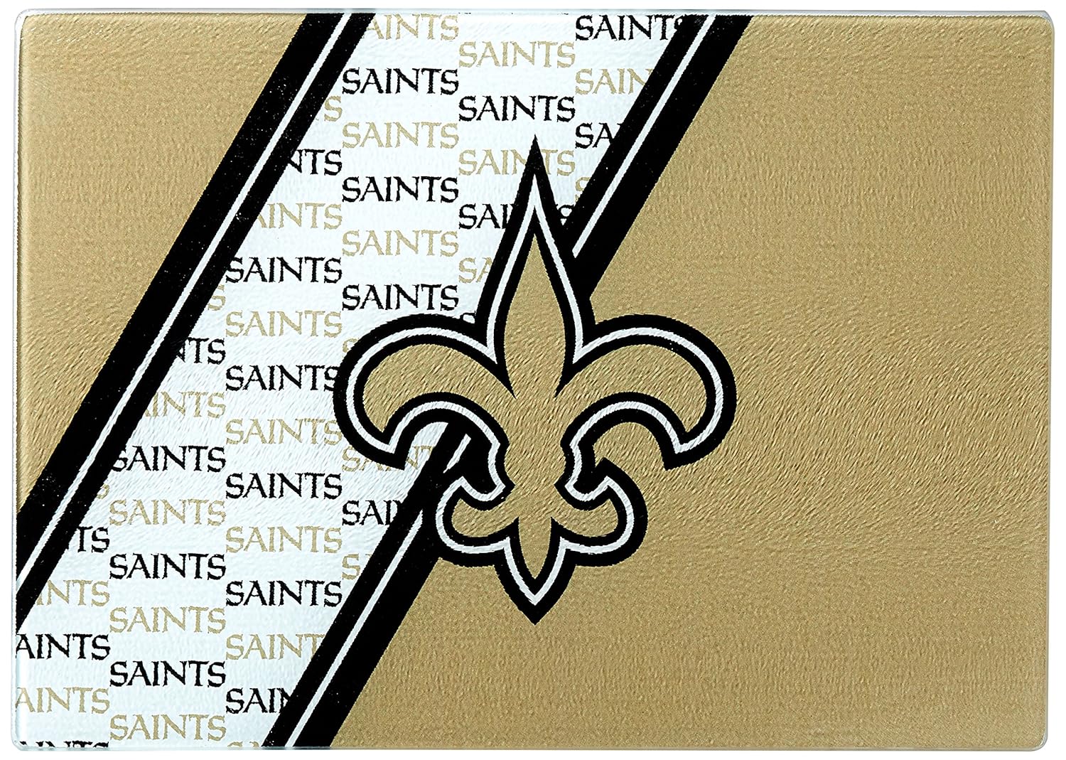 The Cutting Boards NFL New Orleans Saints Glass Cutting Board products