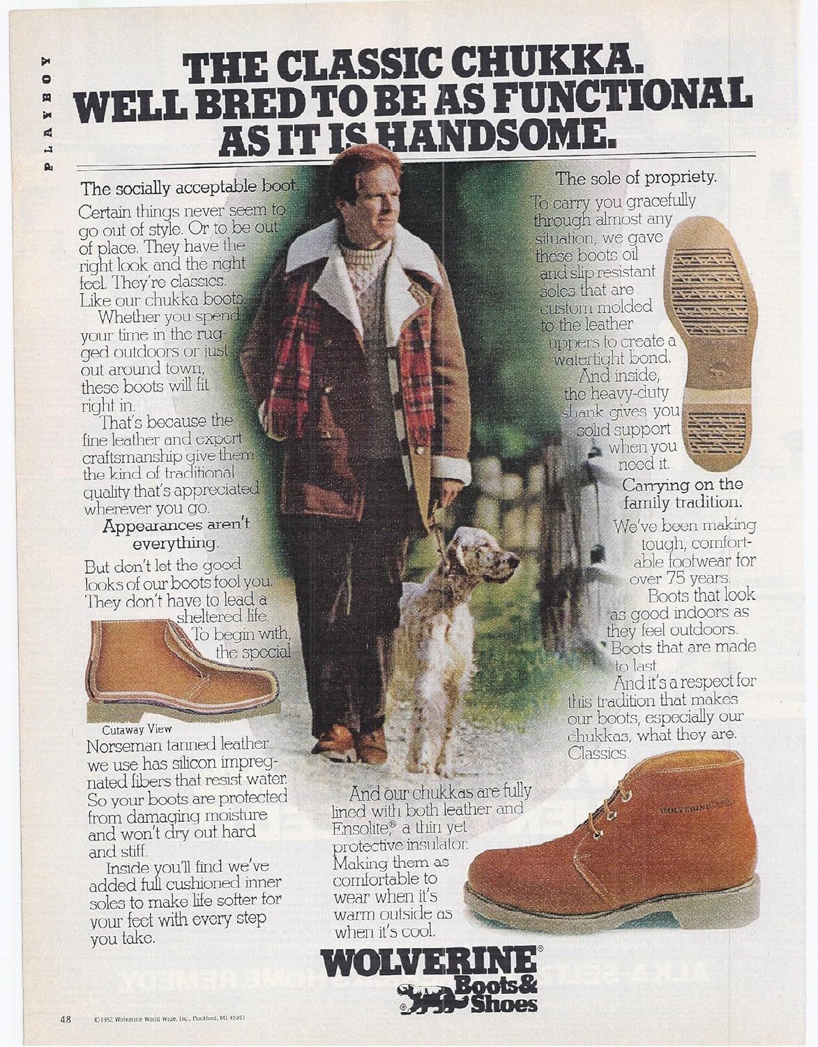 vintage wolverine boots