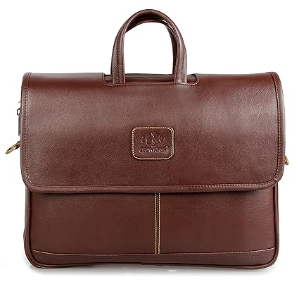 The Clownfish Signature Series Black 15.6 Inch Laptop And Tablet Briefcase, | Cross Body Bag For Men | Laptop Briefcase | Laptop Bags