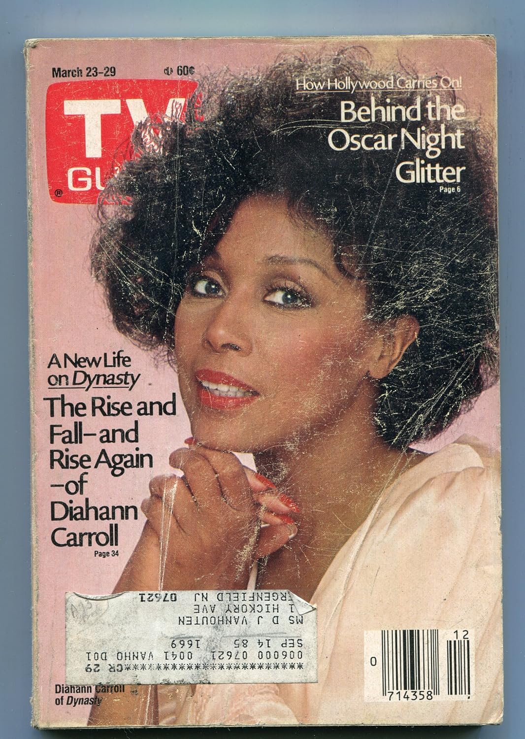 TV GuideDynastyNew YorkMetropolitan EditionMarch 1985VG at Amazon