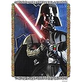NORTHWEST Star Wars Woven Tapestry Throw Blanket, 48" x 60", Sith Lord