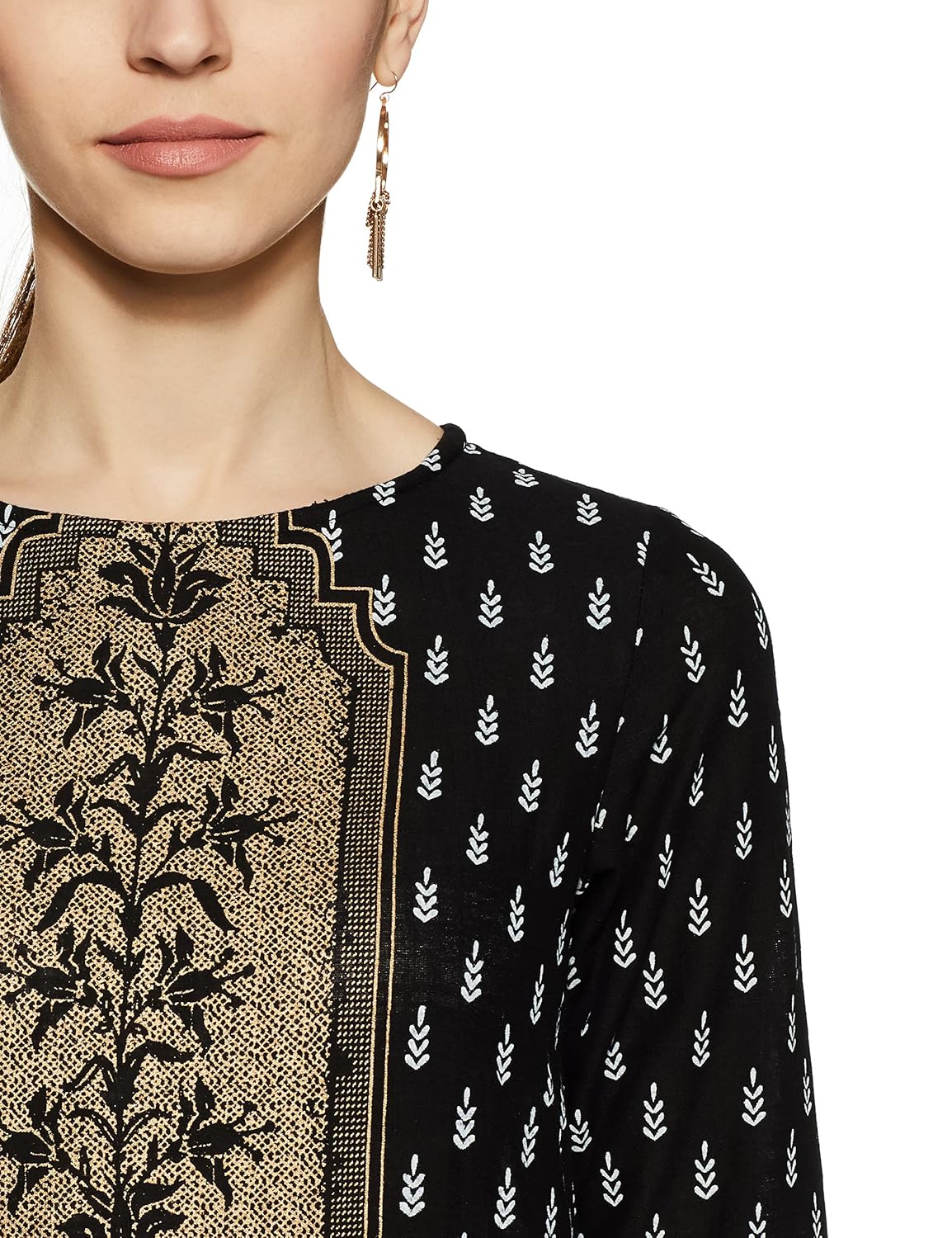 indigo women's straight kurta