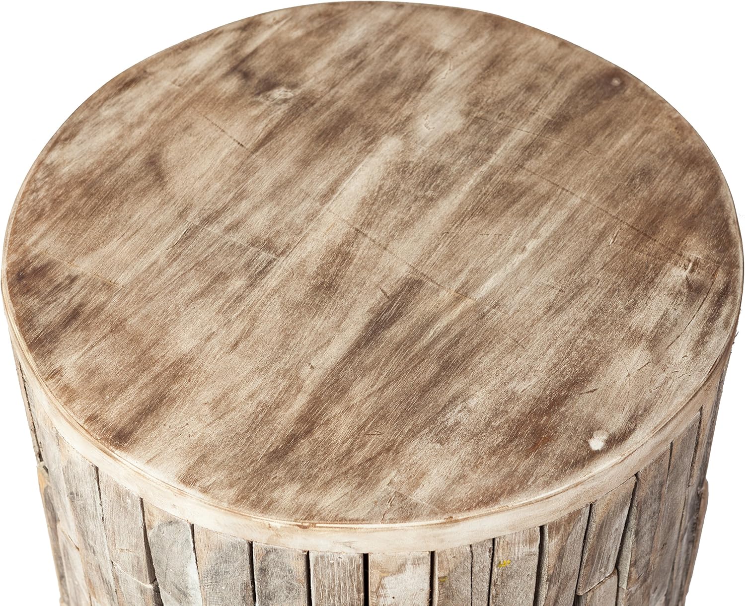 Patio Sense 62420 Garden Stool, Elyse Natural Round: Garden & Outdoor