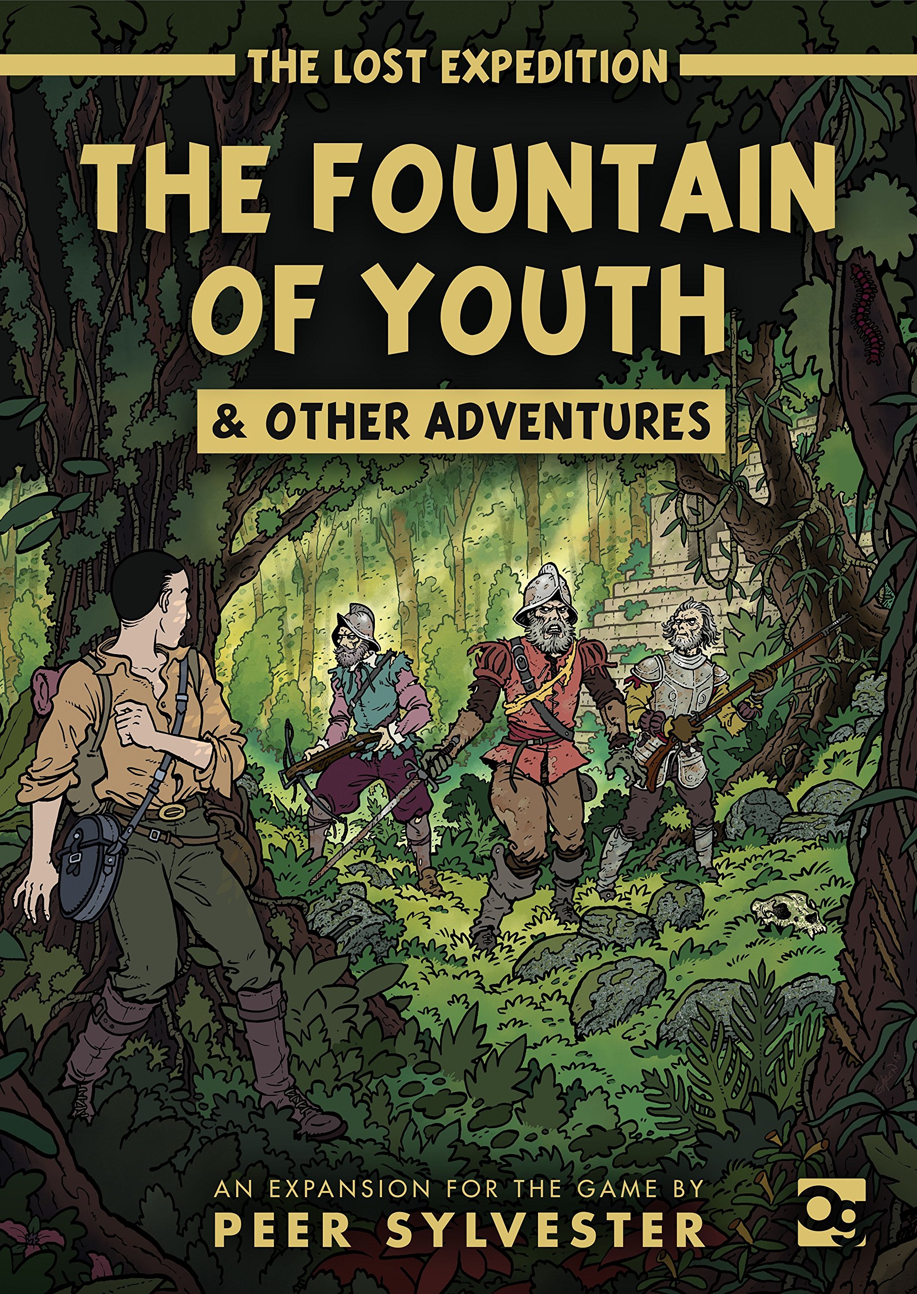 Osprey Games The Lost Expedition: The Fountain of Youth and Other Adventures: an Expansion to the Game of Jungle Survival