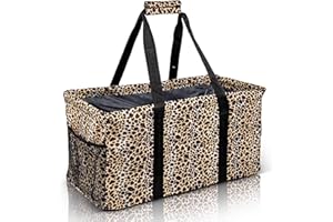 Lucazzi Extra Large Utility Tote Bag - Oversized Collapsible Pool Beach Canvas Basket