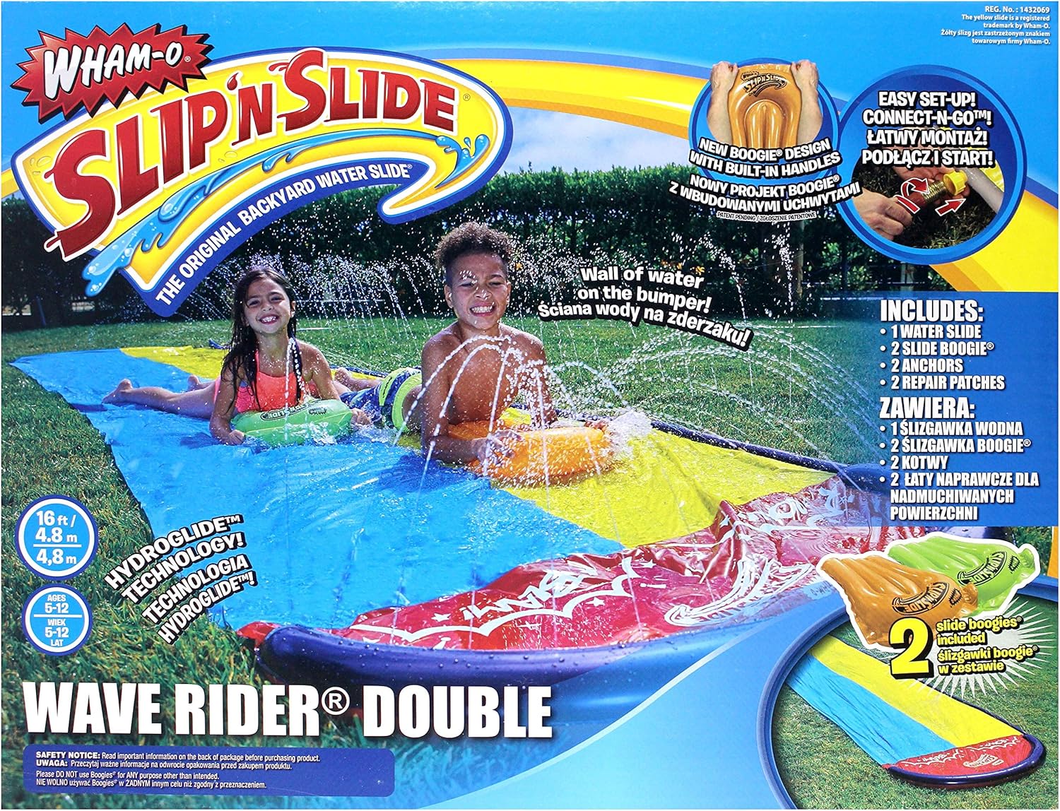 Wham O Slip N Slide Classic Wave Rider Podwl Amazon De Spielzeug
