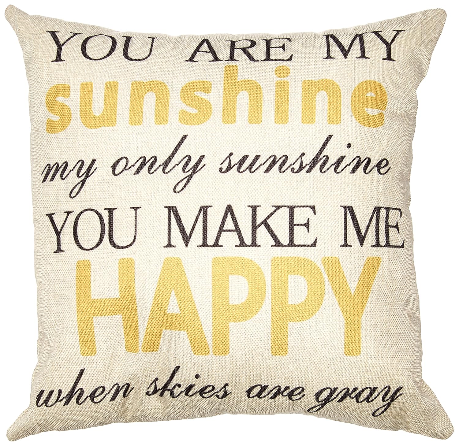 Amazon Com Iuhana Fashion You Are My Sunshine Cotton Linen
