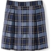 Lands' End School Uniform Girls Plaid Skort Top of Knee