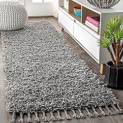 JONATHAN Y MCR100C-5 Mercer Shag Plush Tassel