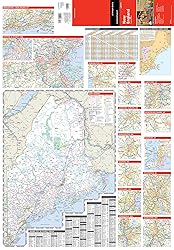 Rand McNally Easy to Read: New England Regional