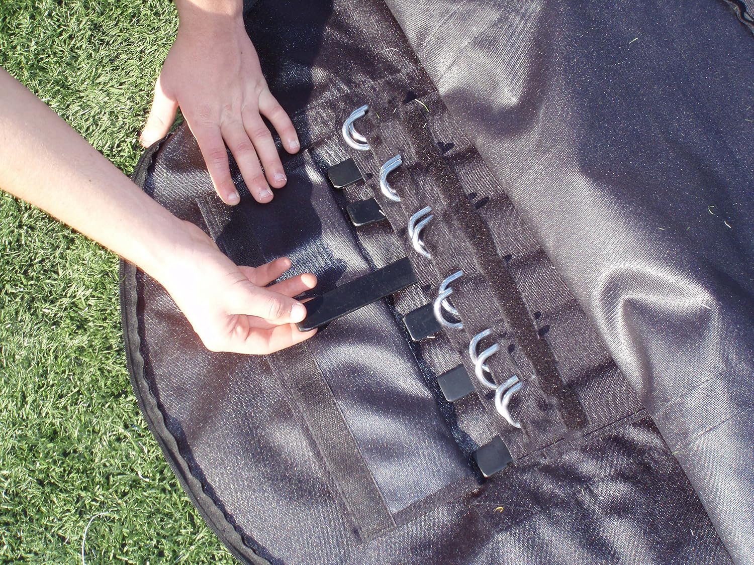 Bownet 18' Diameter Portable Men's Lacrosse Crease : Lacrosse Equipment Accessories : Sports & Outdoors