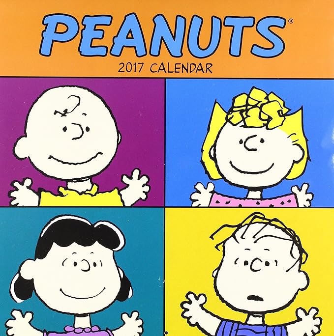 Amazon Peanuts 2017 Wall Calendar 12 X 12 Office Products Amazon Peanuts 2017 Wall Calendar 12 X 12 Office Products
