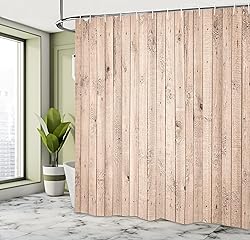Ambesonne Stripes Shower Curtain, Vertical Lines
