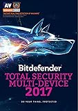 Bitdefender Total Security 2017 | 10 Devices, 2 Year | PC, Mac | Download [Online Code]