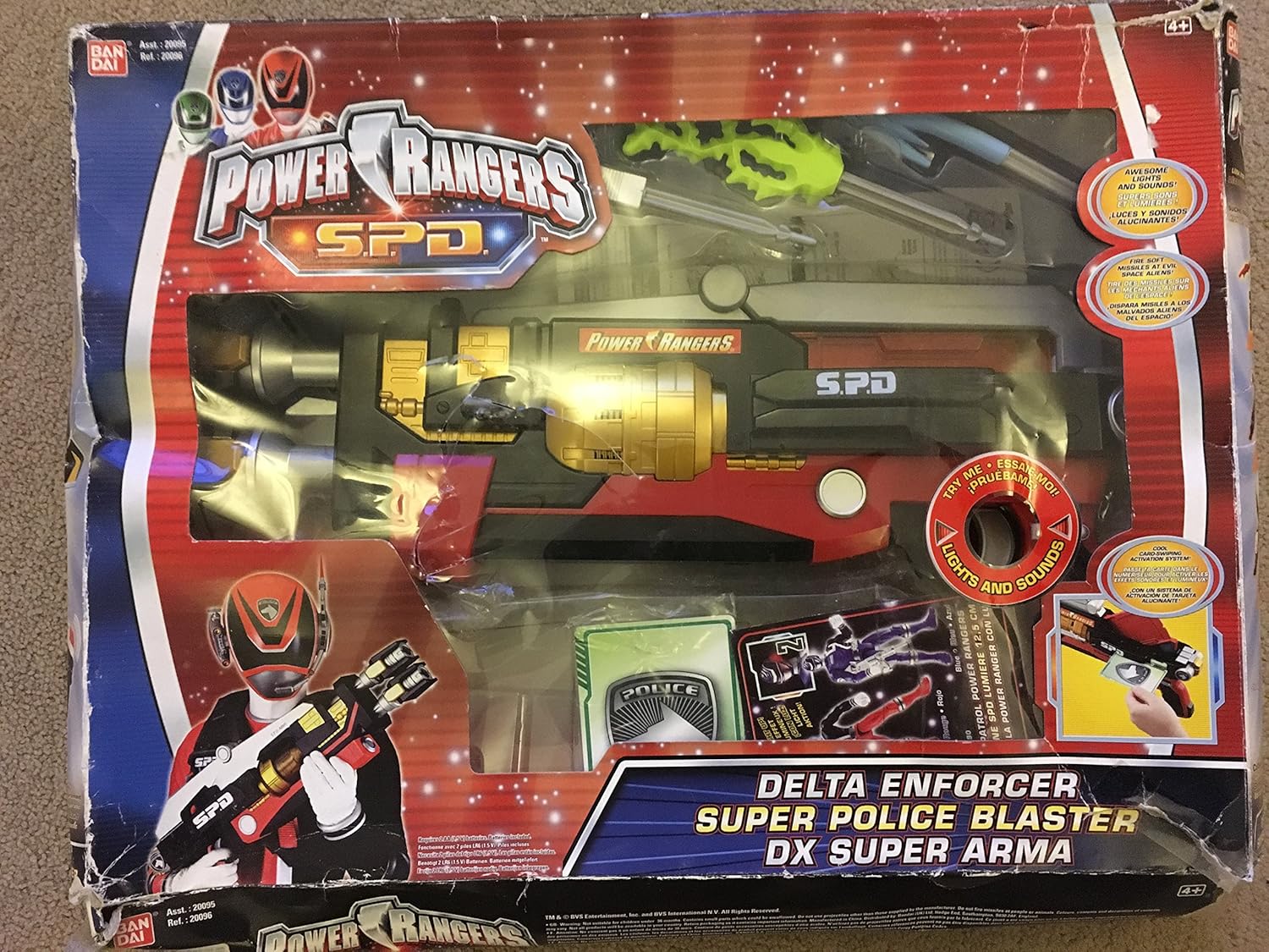 power rangers spd blaster