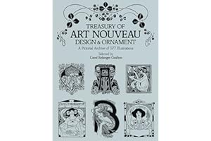 Treasury of Art Nouveau Design & Ornament (Dover Pictorial Archive)
