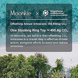 Moonkie Stacks of Circles Soft Teething Toy