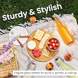 Volila 250ml Glass Bottles with Swing Tops – 6 Pack for Homebrewing view 4