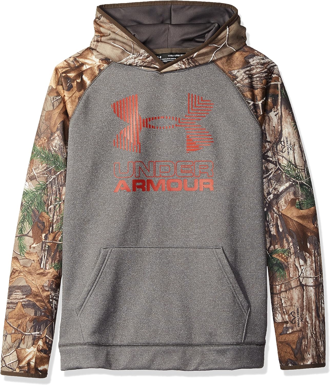under armour fleece camo hoodie