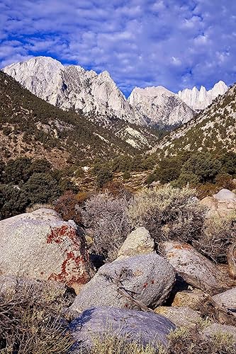 Amazon Com Mount Whitney Sierra Nevada Mountains California Landscape Photo Nature Photography Wall Art Home Decor Office Decor Sizes Up To 44x66 Inches Fine Art Print Signed By The Artist Handmade