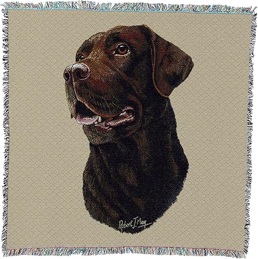 labrador blanket throw