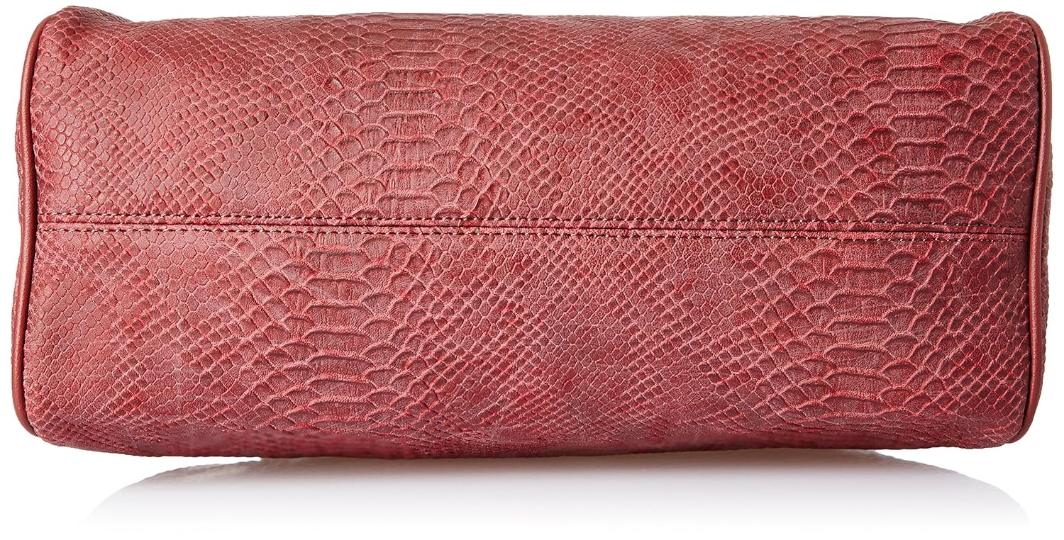 baggit women's satchel (oxblood)