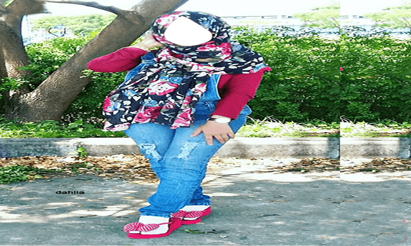 Hijab jeans Beauty photo frames:Amazon 