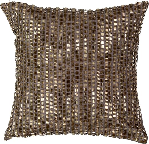 Amazon Com Beautyrest Sandrine Beaded Decorative Pillow 14 X 14
