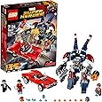 LEGO Marvel Super Heroes 76077 - Iron Man gegen Detroit Steel, Superhelden-Spielzeug